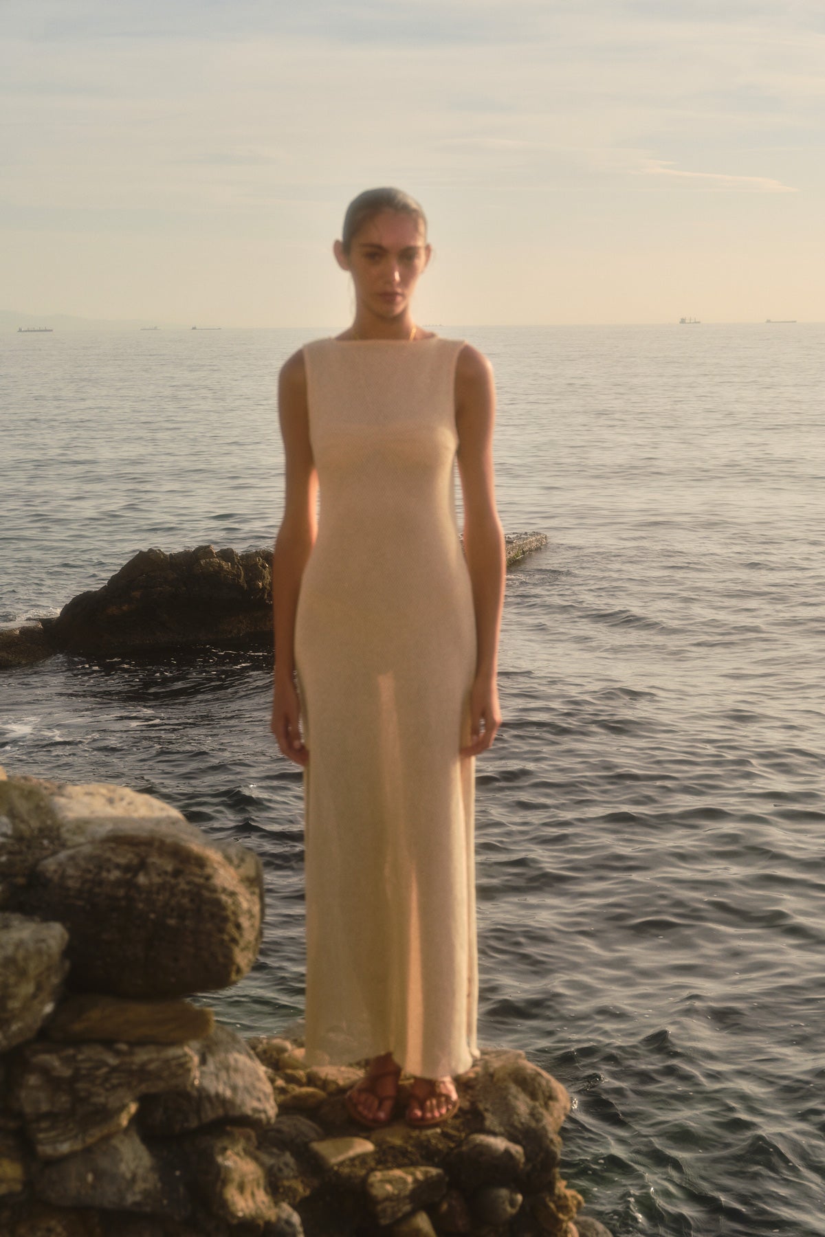 THE NET MAXI DRESS
