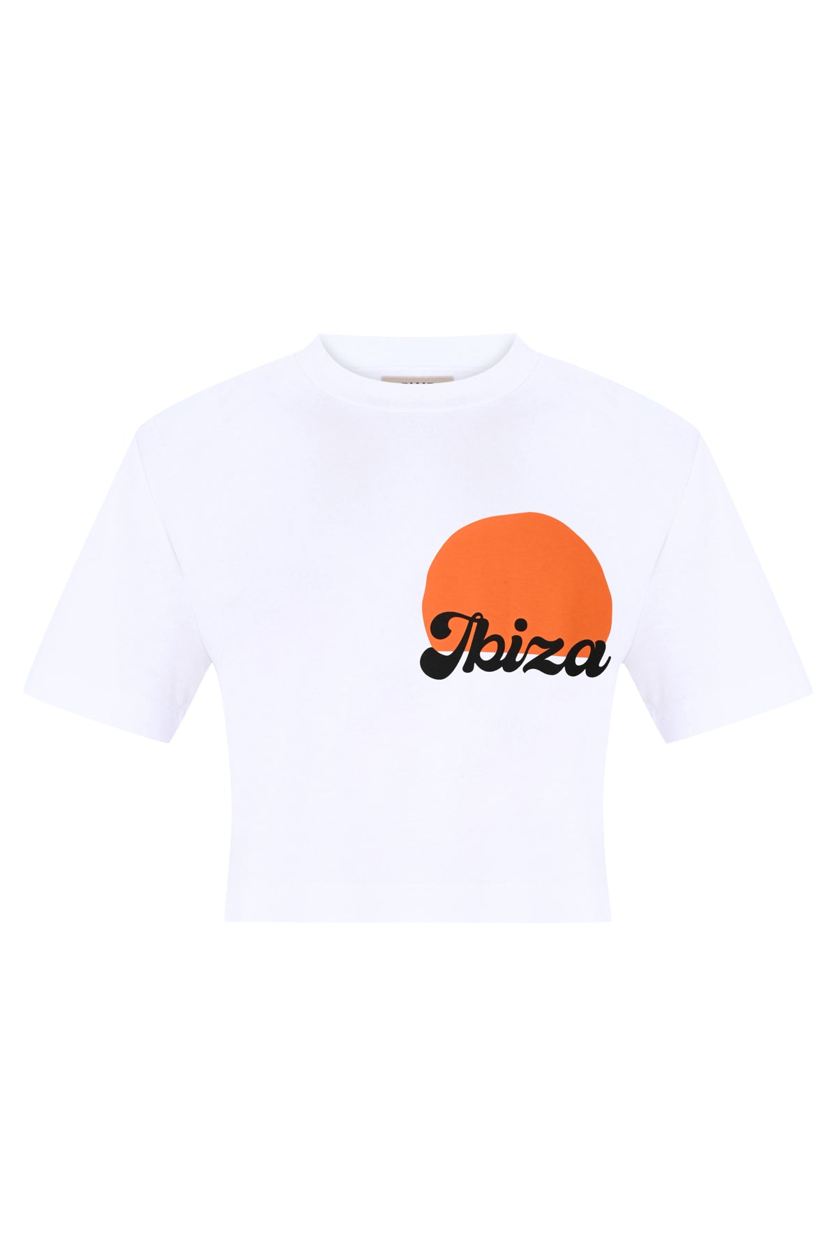 IBIZA SUNSET CROP TSHIRT