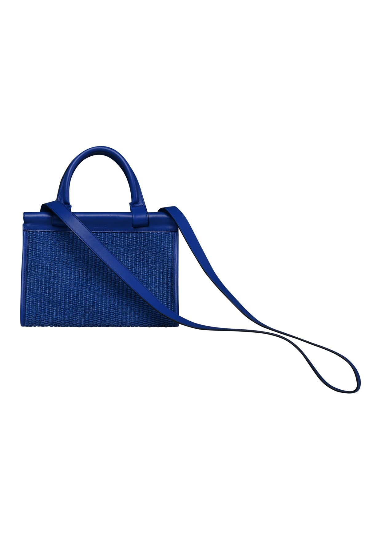 MICRO PORTO RAFFIA SAPPHIRE BLUE