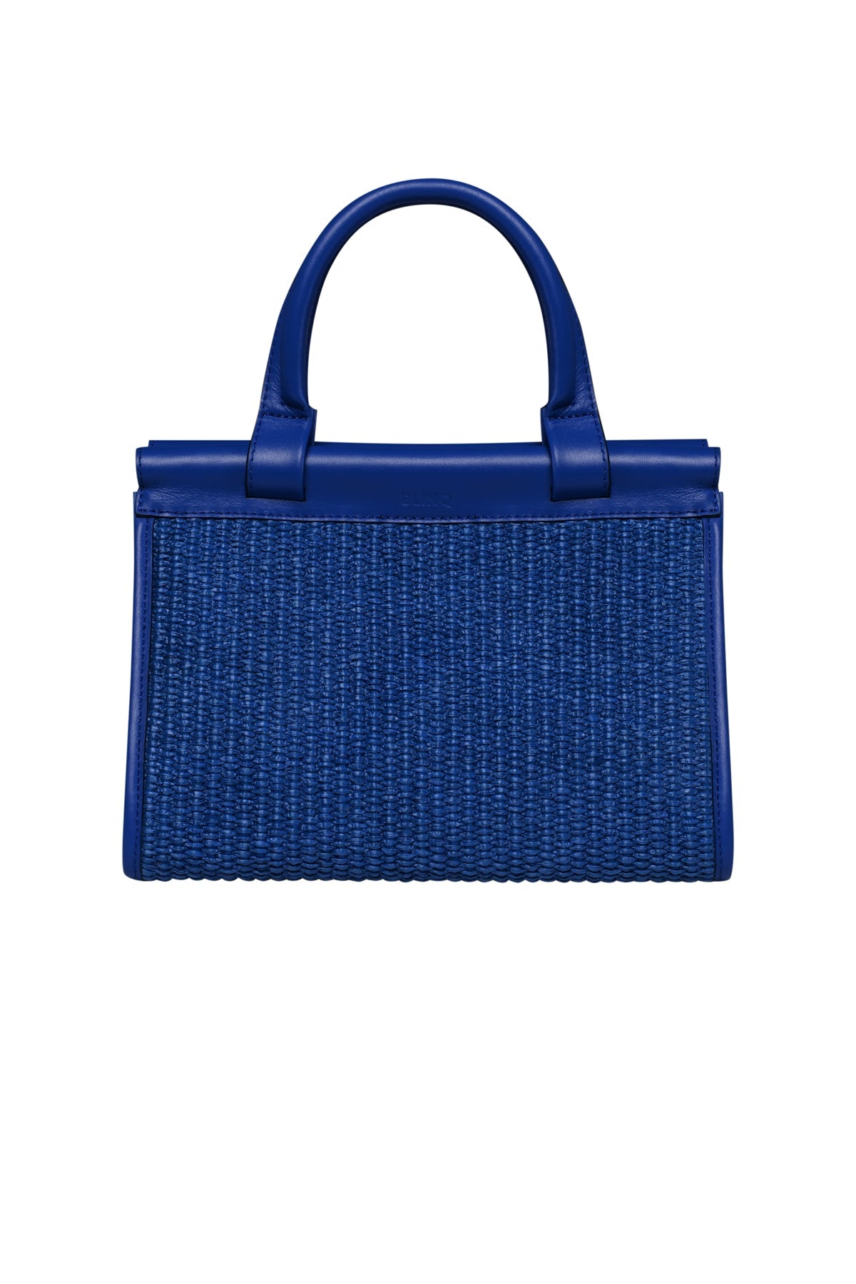 MICRO PORTO RAFFIA SAPPHIRE BLUE