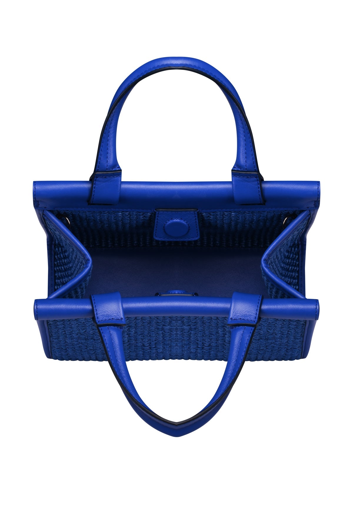 MICRO PORTO RAFFIA SAPPHIRE BLUE