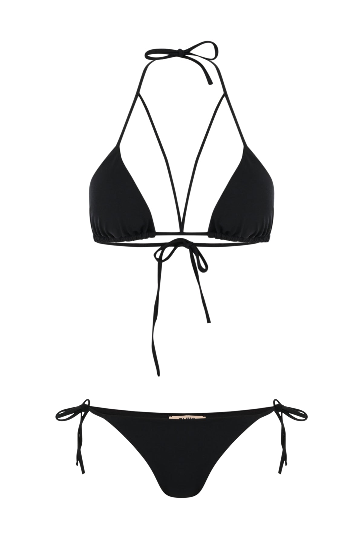 THIN STRAP BIKINI BLACK
