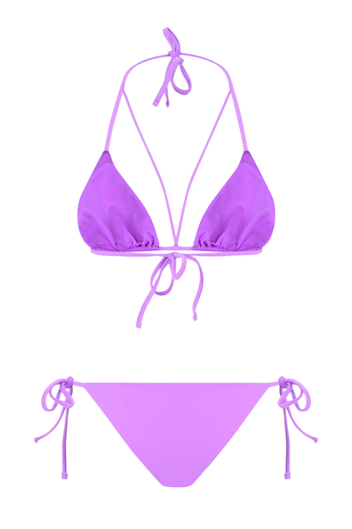 THIN STRAP BIKINI LILAC